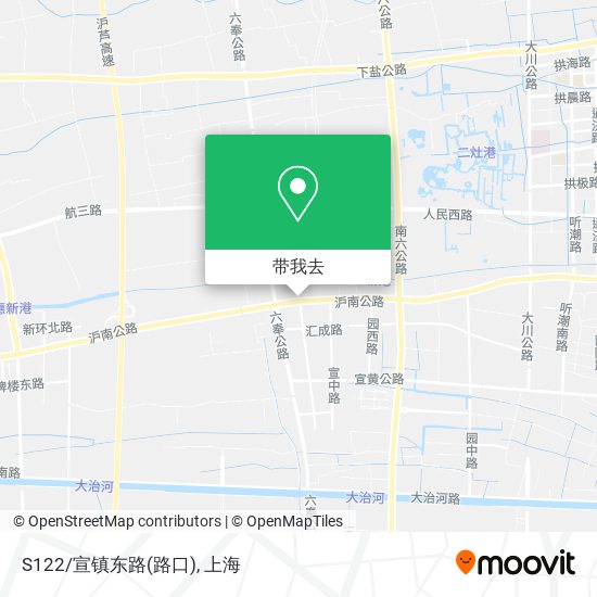 S122/宣镇东路(路口)地图