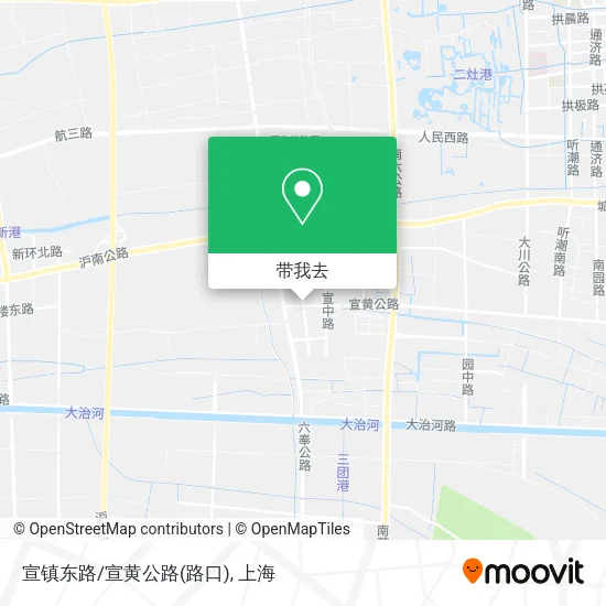 宣镇东路/宣黄公路(路口)地图