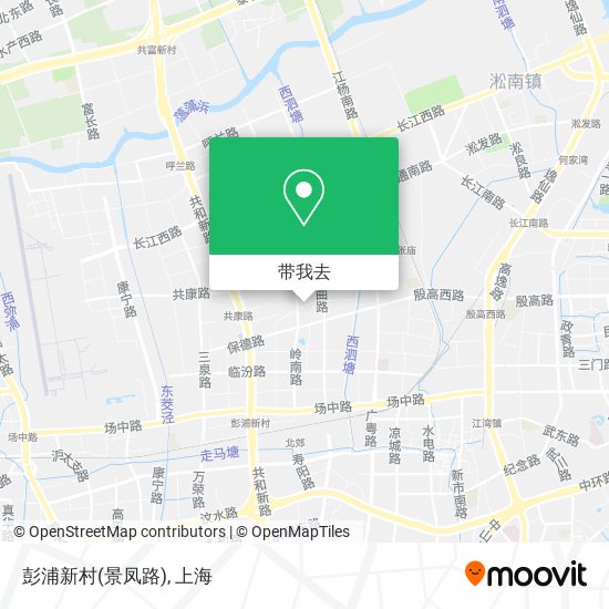 彭浦新村(景凤路)地图