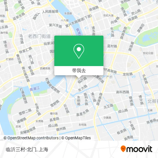 临沂三村-北门地图