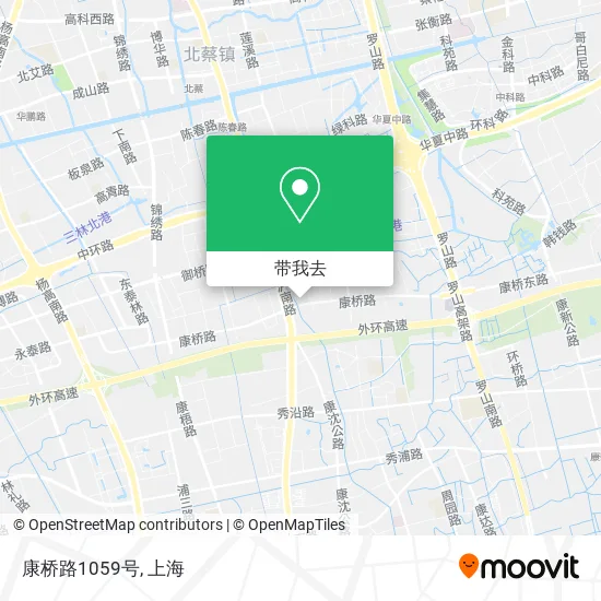 康桥路1059号地图