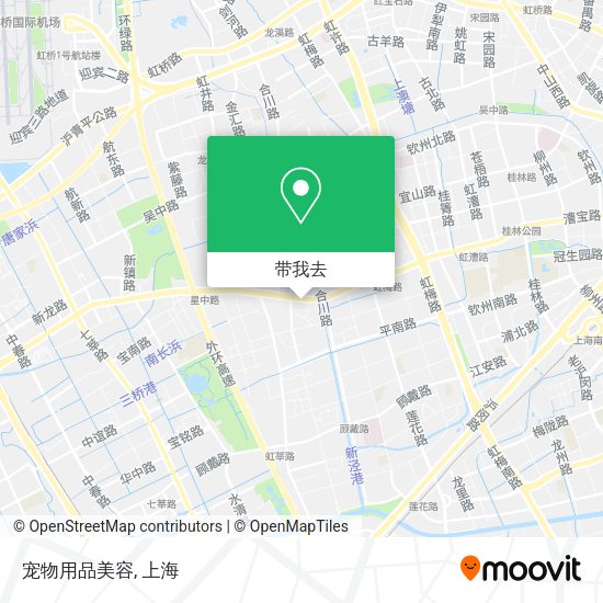 宠物用品美容地图