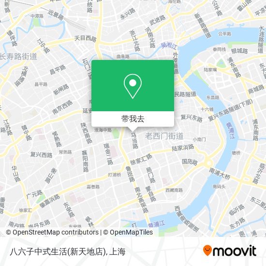 八六子中式生活(新天地店)地图