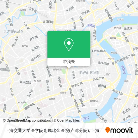 上海交通大学医学院附属瑞金医院(卢湾分院)地图
