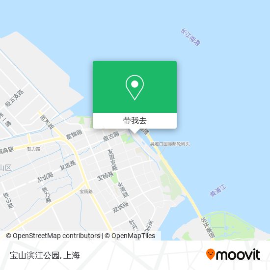 宝山滨江公园地图