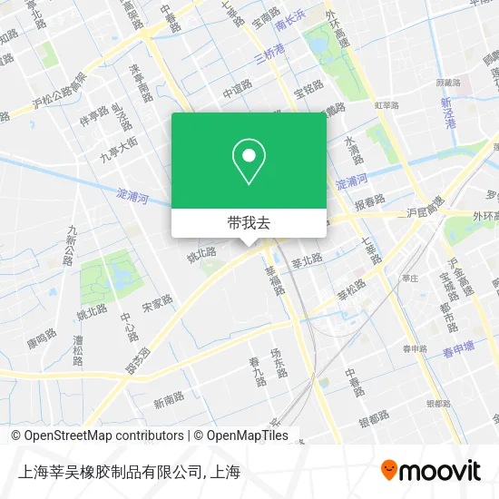 上海莘吴橡胶制品有限公司地图