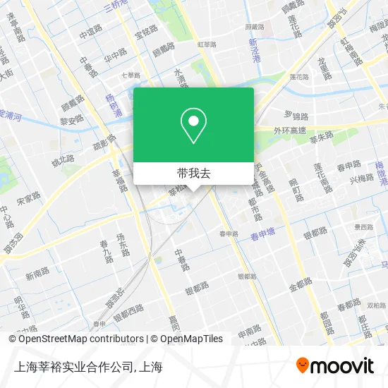 上海莘裕实业合作公司地图