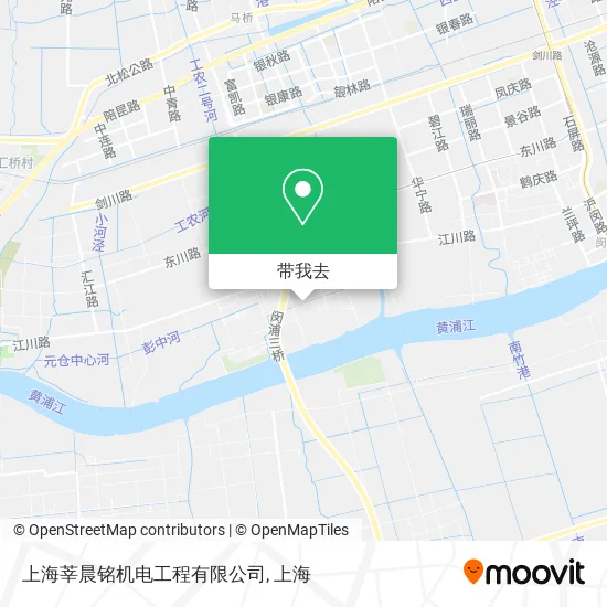 上海莘晨铭机电工程有限公司地图