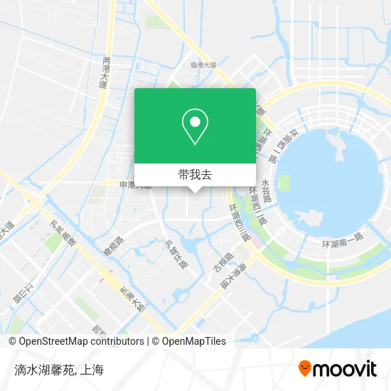 滴水湖馨苑地图
