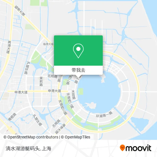 滴水湖游艇码头地图