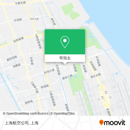上海航空公司地图