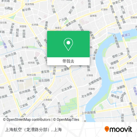 上海航空（龙漕路分部）地图