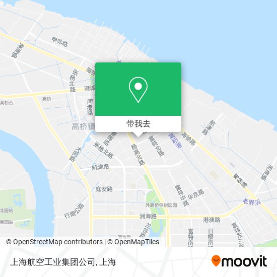 上海航空工业集团公司地图