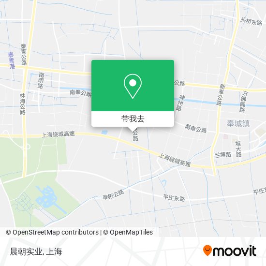 晨朝实业地图