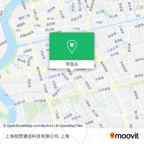 上海朝慧通信科技有限公司地图