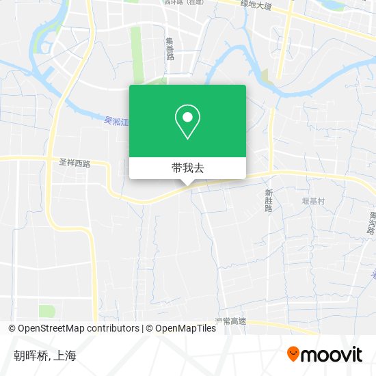 朝晖桥地图