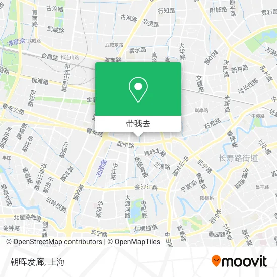 朝晖发廊地图