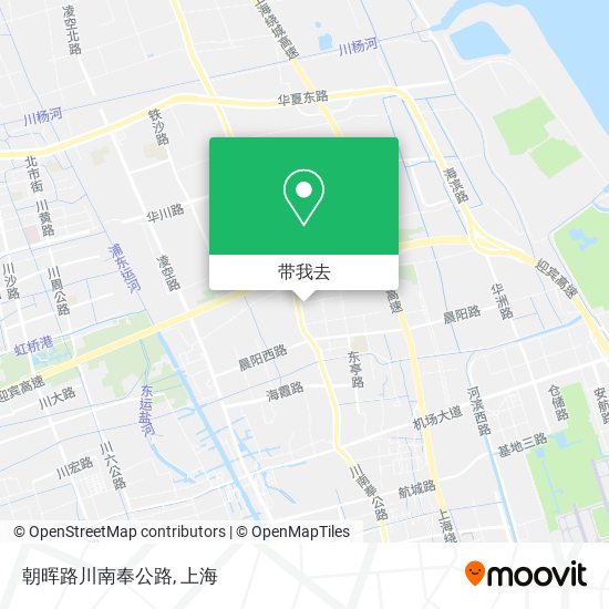 朝晖路川南奉公路地图