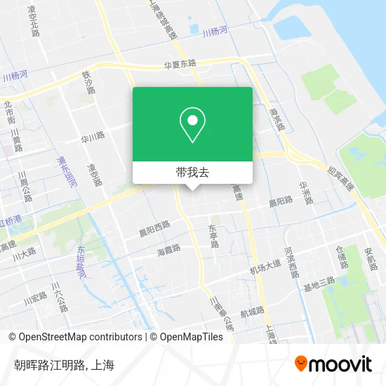 朝晖路江明路地图