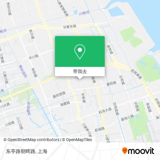 东亭路朝晖路地图