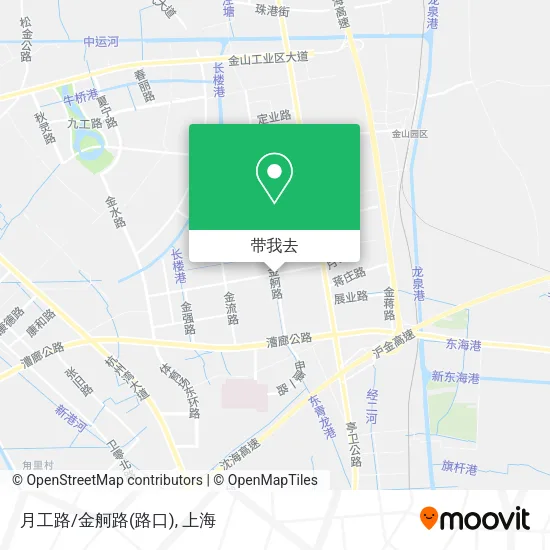 月工路/金舸路(路口)地图