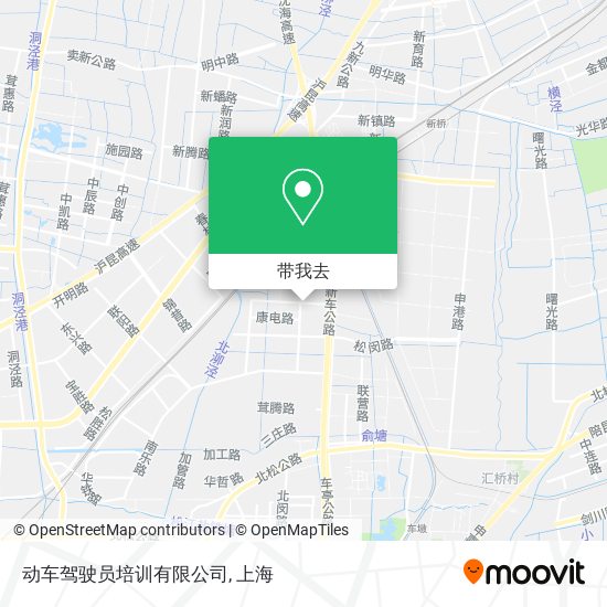 动车驾驶员培训有限公司地图