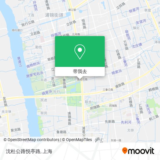 沈杜公路悦亭路地图