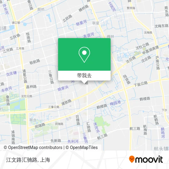 江文路汇驰路地图