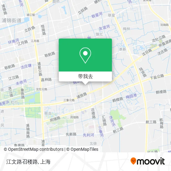 江文路召楼路地图