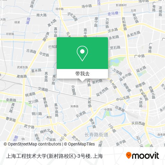 上海工程技术大学(新村路校区)-3号楼地图