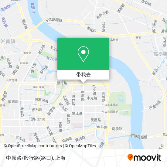 中原路/殷行路(路口)地图