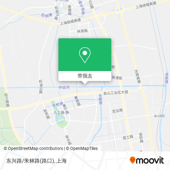 东兴路/朱林路(路口)地图