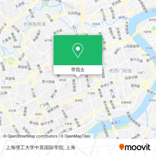 上海理工大学中英国际学院地图