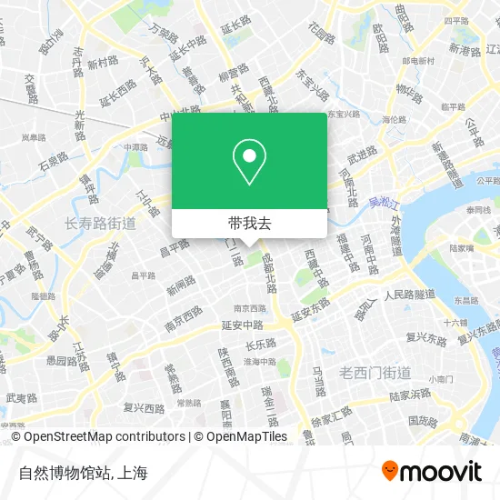 自然博物馆站地图