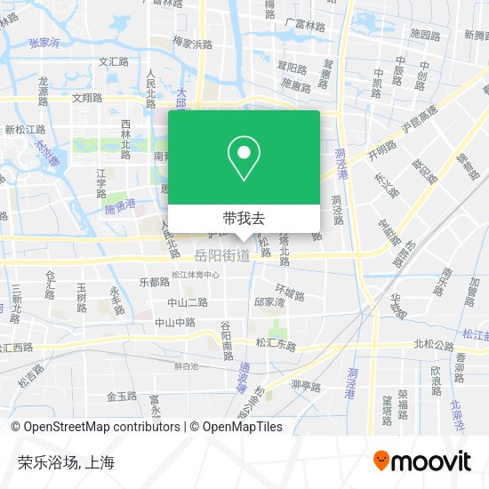 荣乐浴场地图