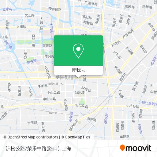 沪松公路/荣乐中路(路口)地图