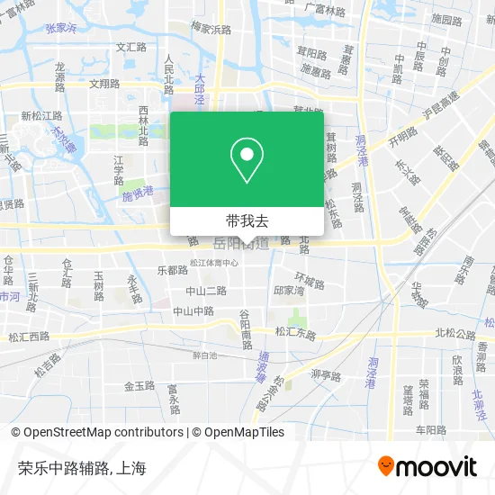 荣乐中路辅路地图