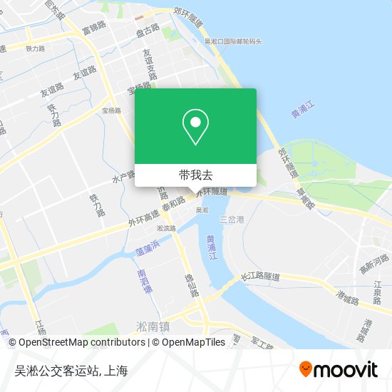 吴淞公交客运站地图