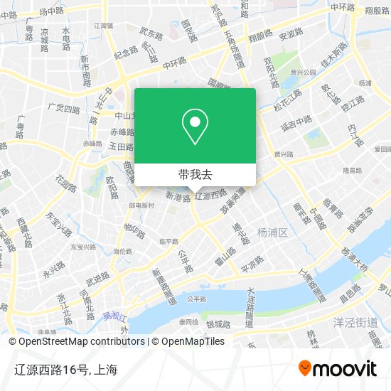 辽源西路16号地图