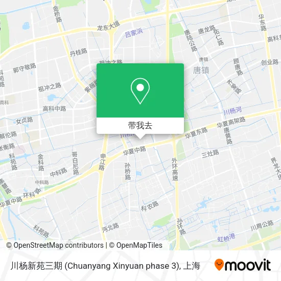 川杨新苑三期 (Chuanyang Xinyuan phase 3)地图
