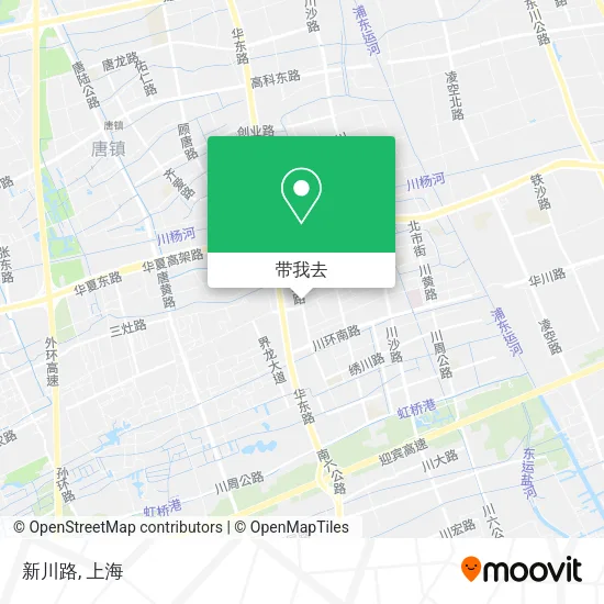 新川路地图