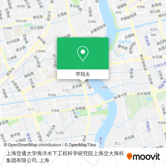 上海交通大学海洋水下工程科学研究院上海交大海科集团有限公司地图