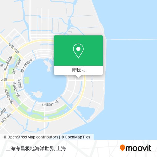 上海海昌极地海洋世界地图