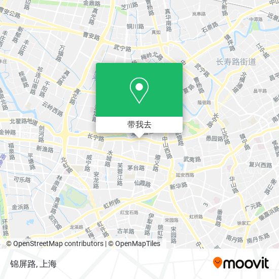 锦屏路地图