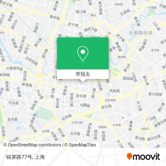 锦屏路77号地图