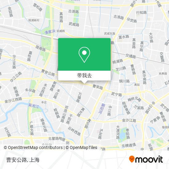 曹安公路地图