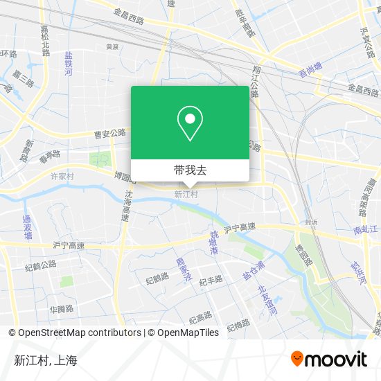 新江村地图