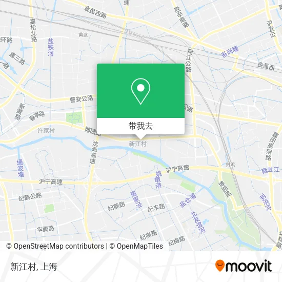 新江村地图