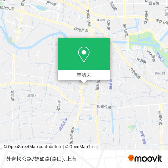 外青松公路/鹤如路(路口)地图