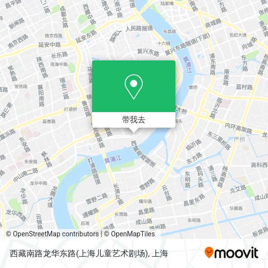 西藏南路龙华东路(上海儿童艺术剧场)地图